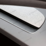 2024 Model 3 Highland Dashboard Cover Segmented Long Decorative Strip (Carbon Fiber Pattern ABS) for Tesla