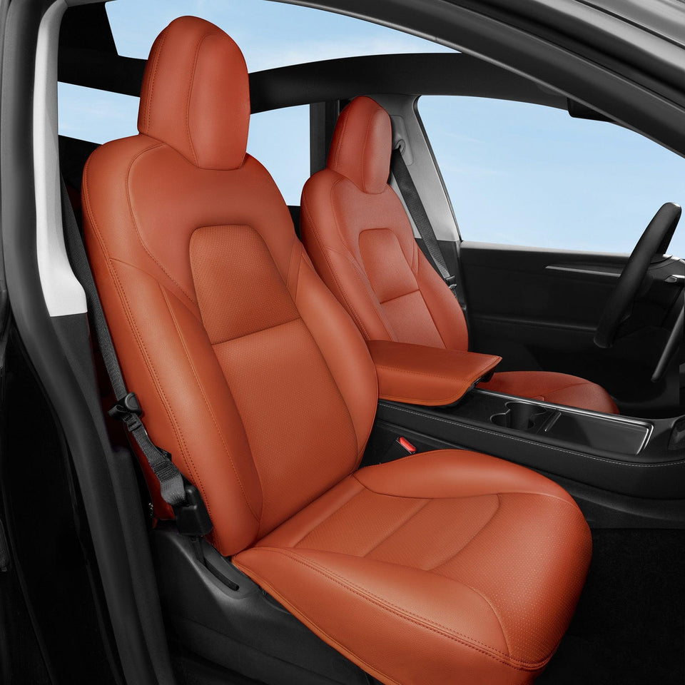 Premium Tesla Model X Seat Cover Set - Complete Protection for 2015-2021 Models