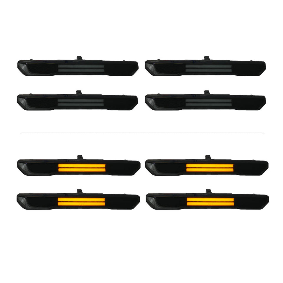 2020-2025 GMC Sierra 2500/3500 Fender Lights - Smoked / Frosted