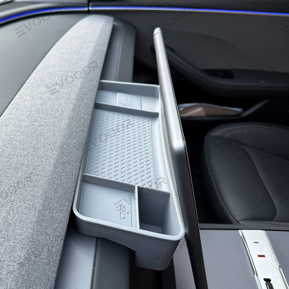 2024 Tesla Model 3 Highland ETC Bracket Tray Dashboard Screen Rear Silicone Storage Box
