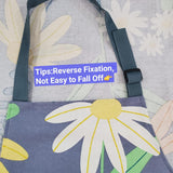 2 Pack Floral Apron for Women with Pockets. Adjustable Cotton Chef Aprons for Kitchen. Cooking. BBQ & Grill