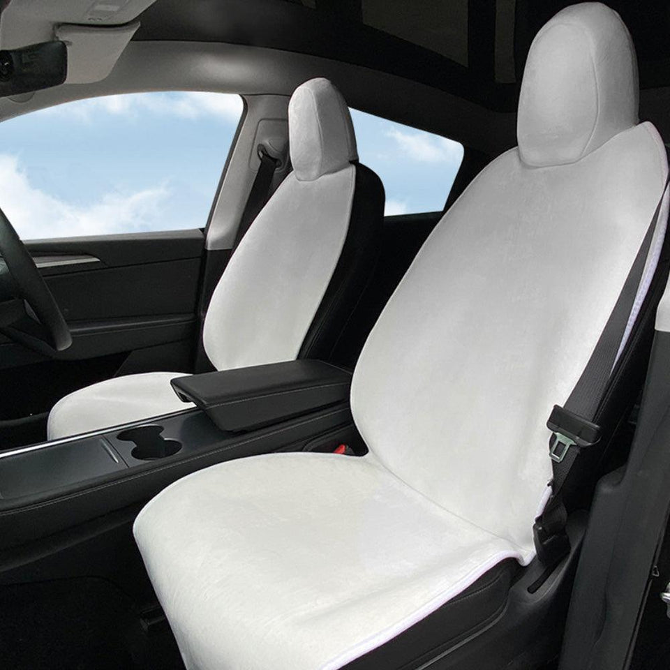 Premium Airflow Front Seat Protector for Tesla Model 3/Y - Enhance Comfort and Style