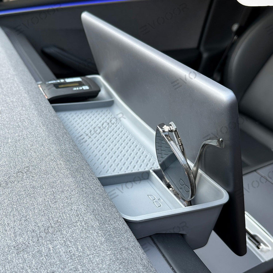 2024 Tesla Model 3 Highland ETC Bracket Tray Dashboard Screen Rear Silicone Storage Box