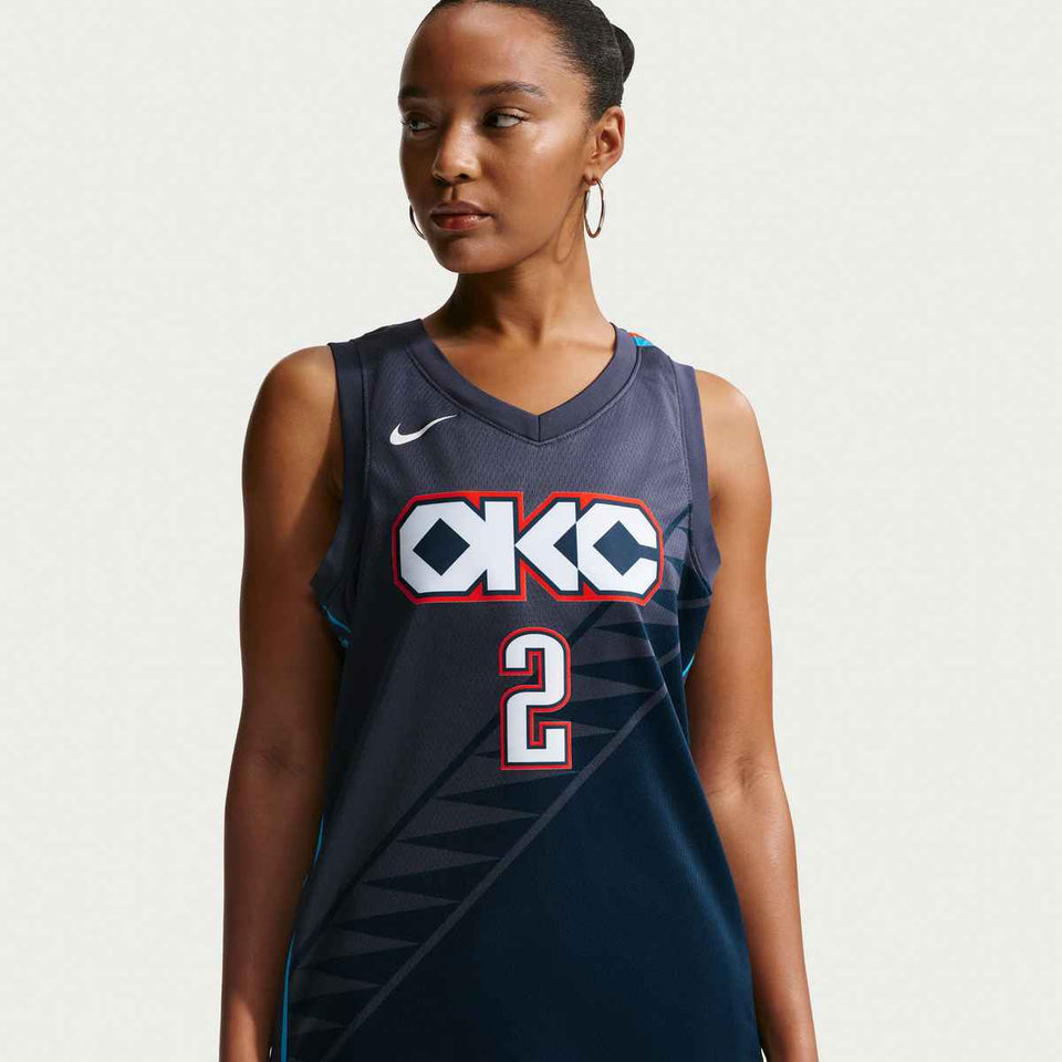 Shai Gilgeous-Alexander OKC Thunder 2026 City Edition NBA Swingman Jersey