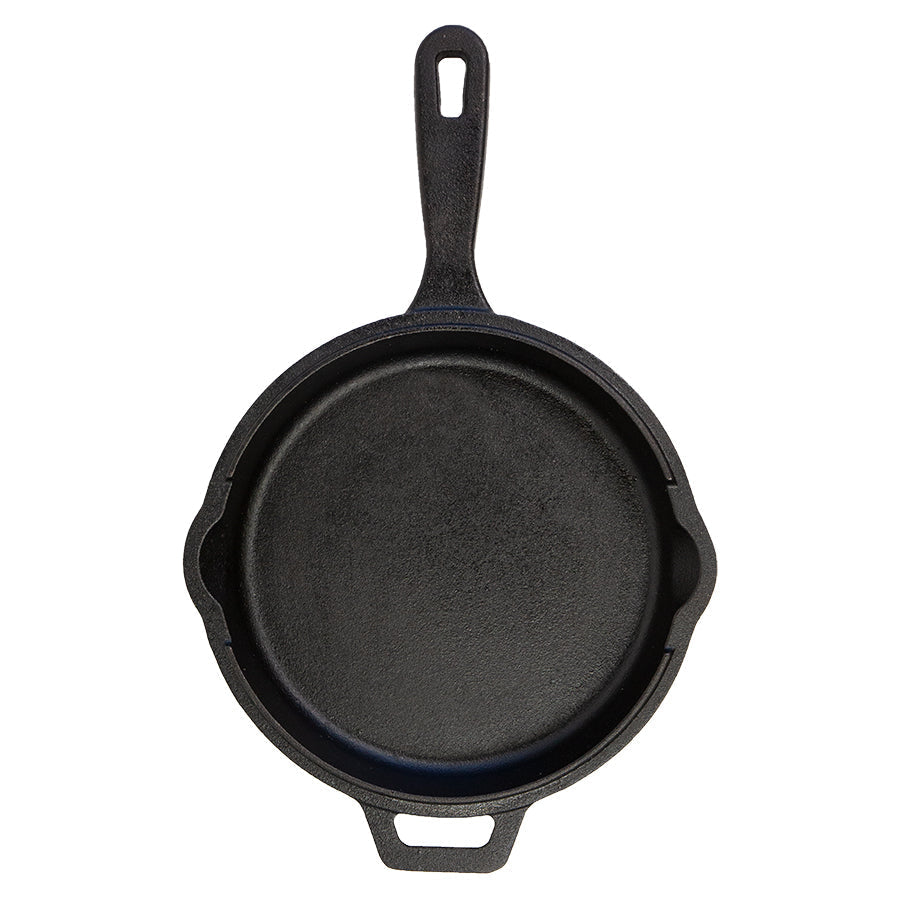 14in Cast Iron Deep Skillet with Lid