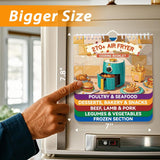 270+ Foods Air Fryer Cheat Sheet Magnets Cooking Guide Booklet. Air Fryer Cooking Guide Magnetic. Air Fryer Accessories for Fryer