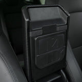 2024 Model 3 Highland Armrest Cover (Carbon Fiber Pattern ABS) For Tesla