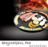 - Master Grill Pan. Korean Traditional BBQ Grill Pan - Stovetop Nonstick Indoor/Outdoor Smokeless BBQ Cast Aluminum Grill Pan