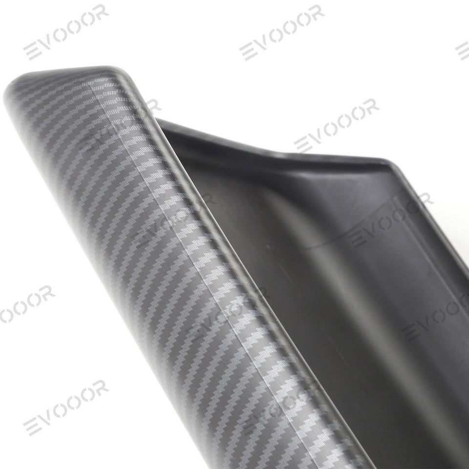 2024 Model 3 Highland Armrest Cover (Carbon Fiber Pattern ABS) For Tesla