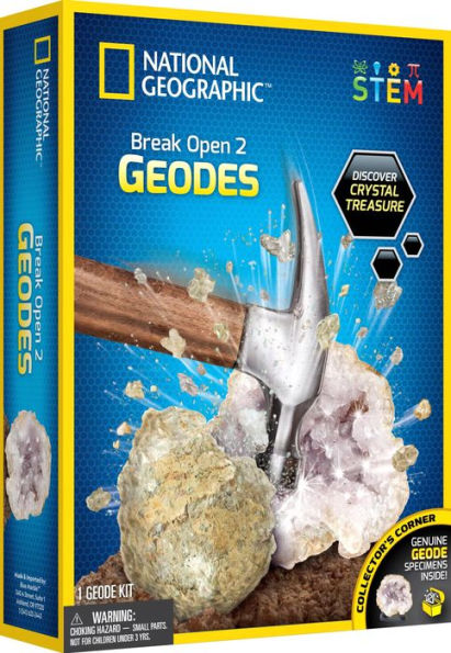 Blue Marble National Geographic Break Your Own Geode