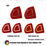 2009-2024 Dodge Ram LED Switchback Tow Mirror Marker Lights