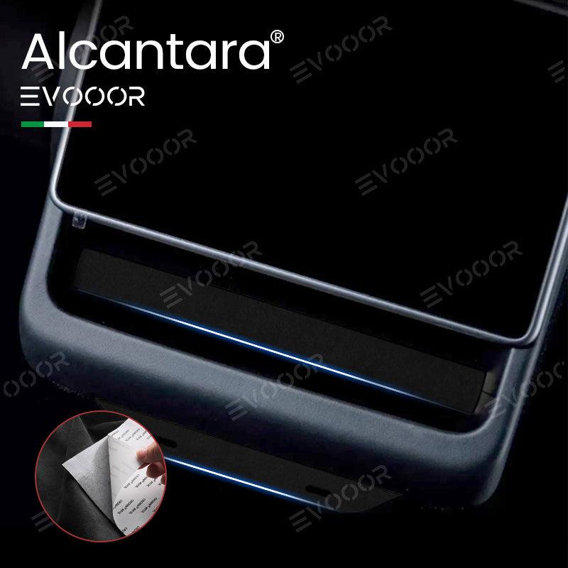 2024 Model 3 Highland Alcantara Rear Air Vent Cover Sticker 2 PCS For Tesla