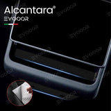2024 Model 3 Highland Alcantara Rear Air Vent Cover Sticker 2 PCS For Tesla