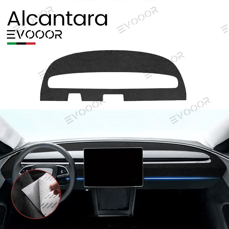 2024 Model 3 Highland Alcantara Dashboard Reflective Stickers For Tesla