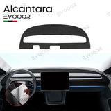 2024 Model 3 Highland Alcantara Dashboard Reflective Stickers For Tesla