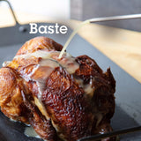 3-In-1 Barbecue Injector Basting Mop - Includes BBQ Chain Basting Brush & Meat Syringe to Baste. Marinate & Inject Food with Flavor - Grilling Accessory for Indoor Outdoor Use- Father'S Day BBQ Gift