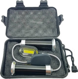 - Magnetic Barbecue BBQ Light Set for Grilling - 6 Alkaline AAA Batteries Included - Works on All Grills with an Exception to Stainless Steel.