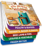 270+ Foods Air Fryer Cheat Sheet Magnets Cooking Guide Booklet. Air Fryer Cooking Guide Magnetic. Air Fryer Accessories for Fryer