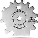 KUNIFU BBQ Grill Scraper. Stocking Stuffers. Bristle-Free for Griddle. Kitchen Gadgets Cleaner. Camping Accessories. Ideal Gifts for Christmas. for Men. Dad. Husband. Boyfriend. Fathers Day