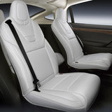 Premium Custom-Fit Tesla Model X Seat Cover Set | All-Inclusive 2022-2025 Design