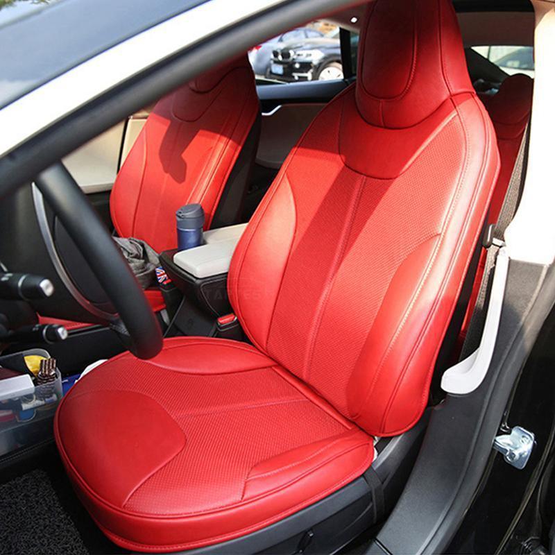 Luxury 5-Seat Tesla Model S Car Seat Protectors with Premium All-Inclusive Design