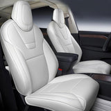 Premium Custom-Fit Tesla Model X Seat Cover Set | All-Inclusive 2022-2025 Design