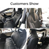 Luxury 5-Seat Tesla Model S Car Seat Protectors with Premium All-Inclusive Design