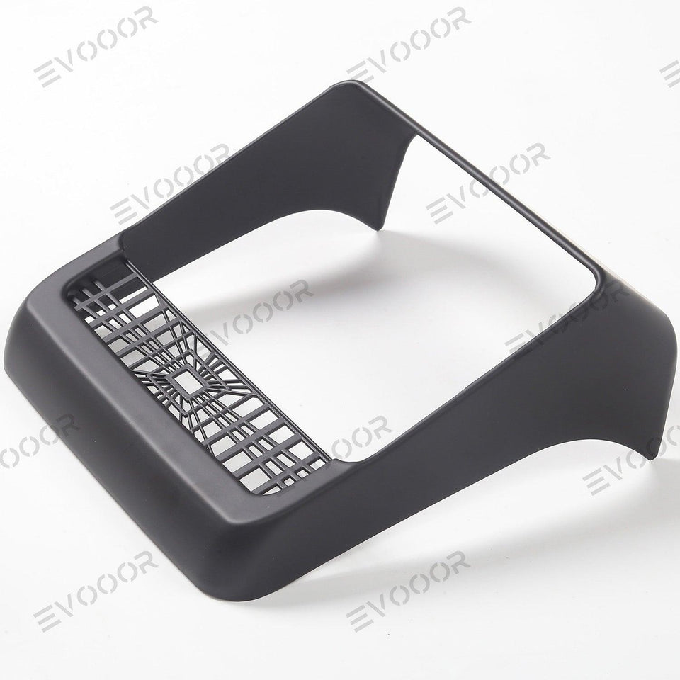 2024 Model 3 Highland Plaid Rear Air Vent Screen Protector Frame (Carbon Fiber Pattern ABS) For Tesla