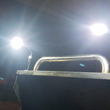 - Magnetic Barbecue BBQ Light Set for Grilling - 6 Alkaline AAA Batteries Included - Works on All Grills with an Exception to Stainless Steel.