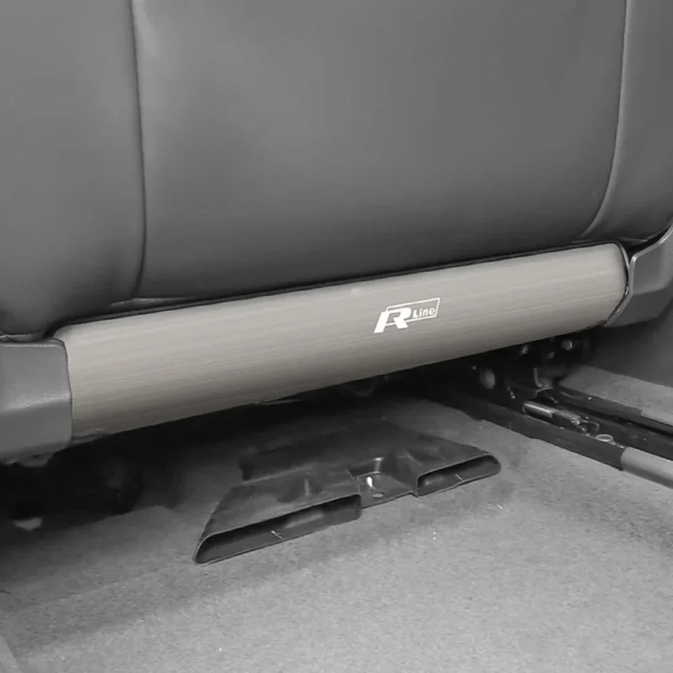 Stainless Steel Seatback Anti-Kick Lower Cover For VW ID.3 2024-2025(2PCS)