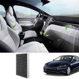 Cabin Air Filter & HEPA Filter with Activated Carbon for Tesla Model S