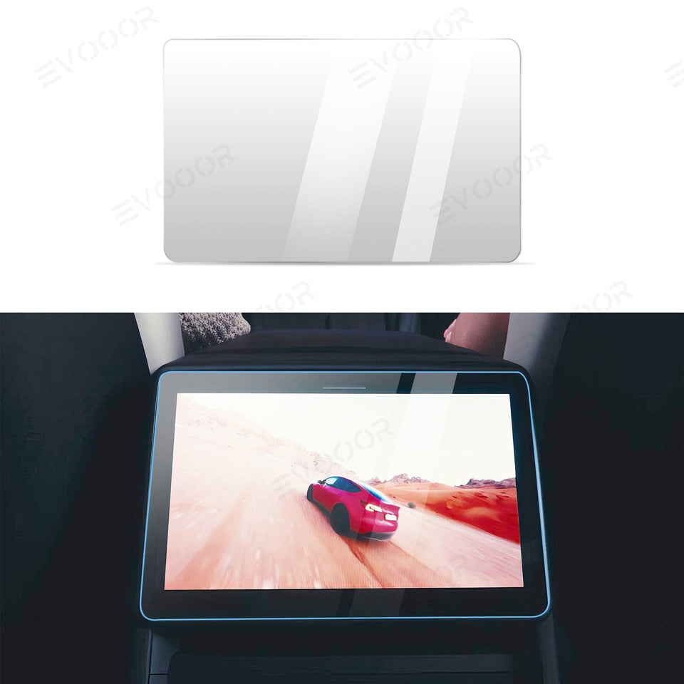 2024 Model 3 Highland Dashboard Screen & Second Row Seat Screen Protector Tempered Film Fully Covers For Tesla