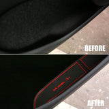 2024 Model 3 Highland  Door Slot Mat Water Bowl Slot Mat Dustproof Mat For Tesla