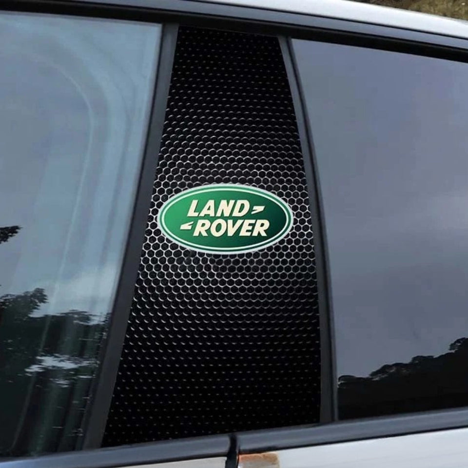 2x Car window stickers with logo