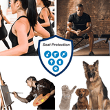 Waterproof Neoprene Seat Protector - Universal Fit for Car Seats - Anti-Skid Technology