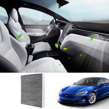 Cabin Air Filter & HEPA Filter with Activated Carbon for Tesla Model S