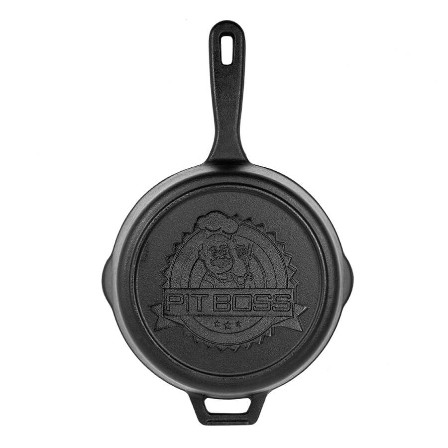 14in Cast Iron Deep Skillet with Lid