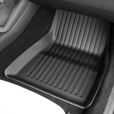 2024 Model 3 Highland Floor Mats All Weather Double Layer Flocking Tpe For Tesla