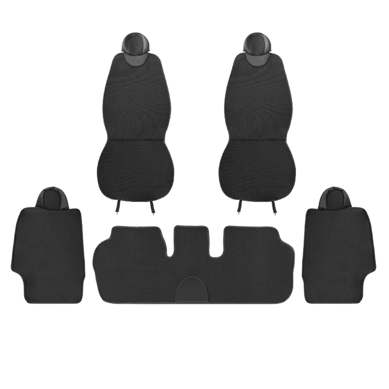 Cooling Air Flow Seat Cushion for Tesla Model 3/Y with Breathable Ice Silk Technology