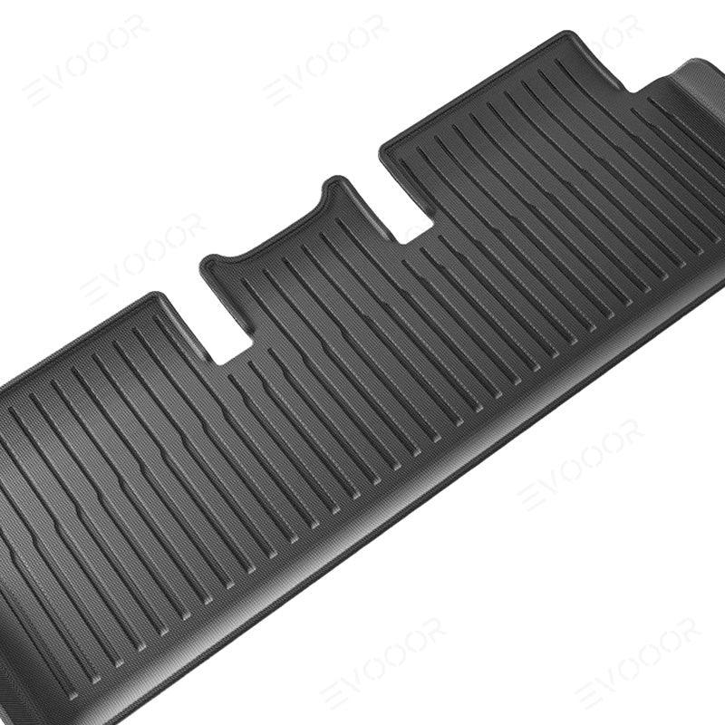 2024 Model 3 Highland Floor Mats All Weather Double Layer Flocking Tpe For Tesla