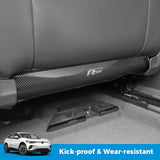 Stainless Steel Seatback Anti-Kick Lower Cover For VW ID.4 2024-2025(2PCS)