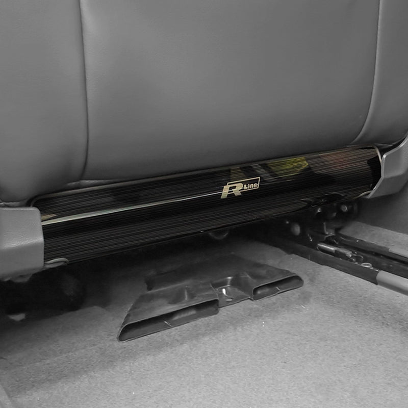 Stainless Steel Seatback Anti-Kick Lower Cover For VW ID.4 2024-2025(2PCS)