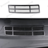 2024 Model 3 Highland Front Standby Storage Box Cover Air Conditioner Air Inlet Protective Mesh Grill Panel for Tesla