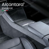 2024 Model 3 Highland Alcantara Center Console Side Trim Sticker Cover For Tesla