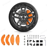 Model S/X Orange Brake Caliper Covers for Tesla 2021-2023  (4Pcs)