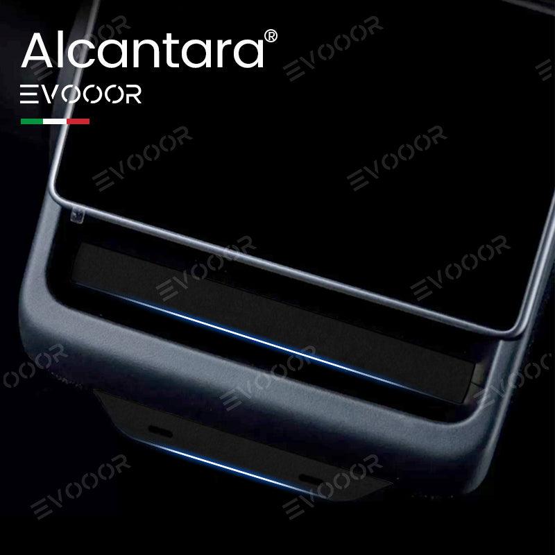 2024 Model 3 Highland Alcantara Rear Air Vent Cover Sticker 2 PCS For Tesla