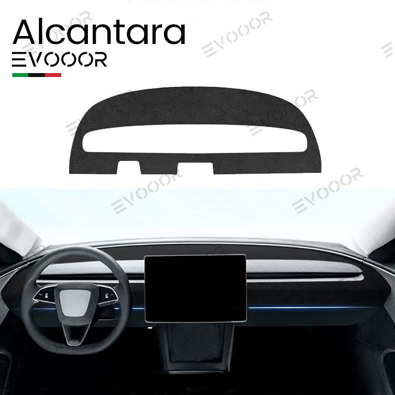 2024 Model 3 Highland Alcantara Dashboard Reflective Stickers For Tesla