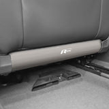 Stainless Steel Seatback Anti-Kick Lower Cover For VW ID.4 2024-2025(2PCS)