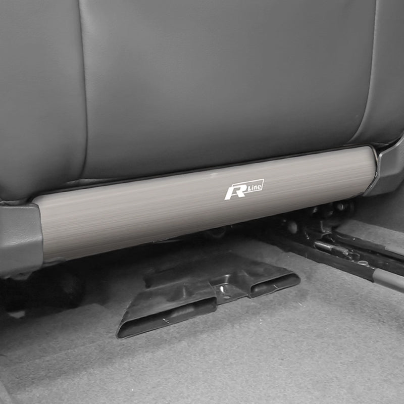 Stainless Steel Seatback Anti-Kick Lower Cover For VW ID.4 2024-2025(2PCS)