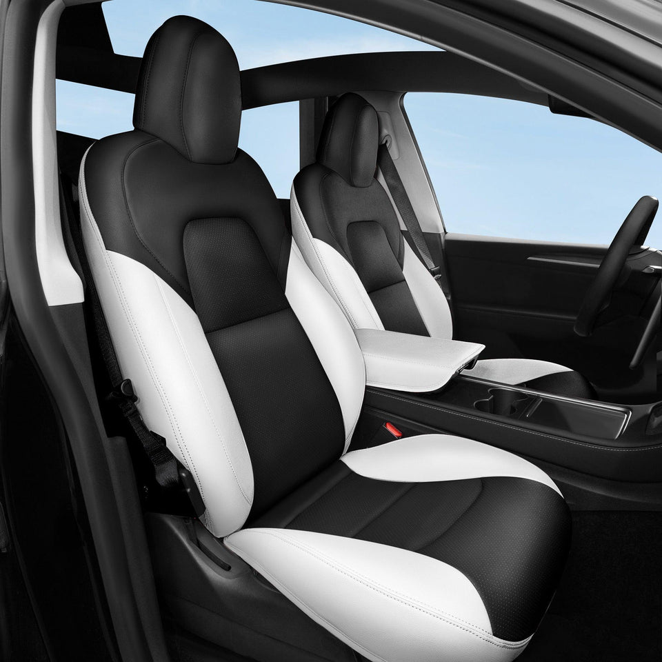 Premium Tesla Model 3 Seat Cover Set - Complete Protection for All Seats (2018-2023)